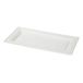 GREENBOX Wegwerpservies, suikerriet, wegwerpborden, composteerbaar, 50 stuks partyborden, rechthoekig, 26 x 13 cm, wit