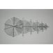 Grille de ventilation 1 pièce(s) (l x h) 50 mm x 50 mm Métal
