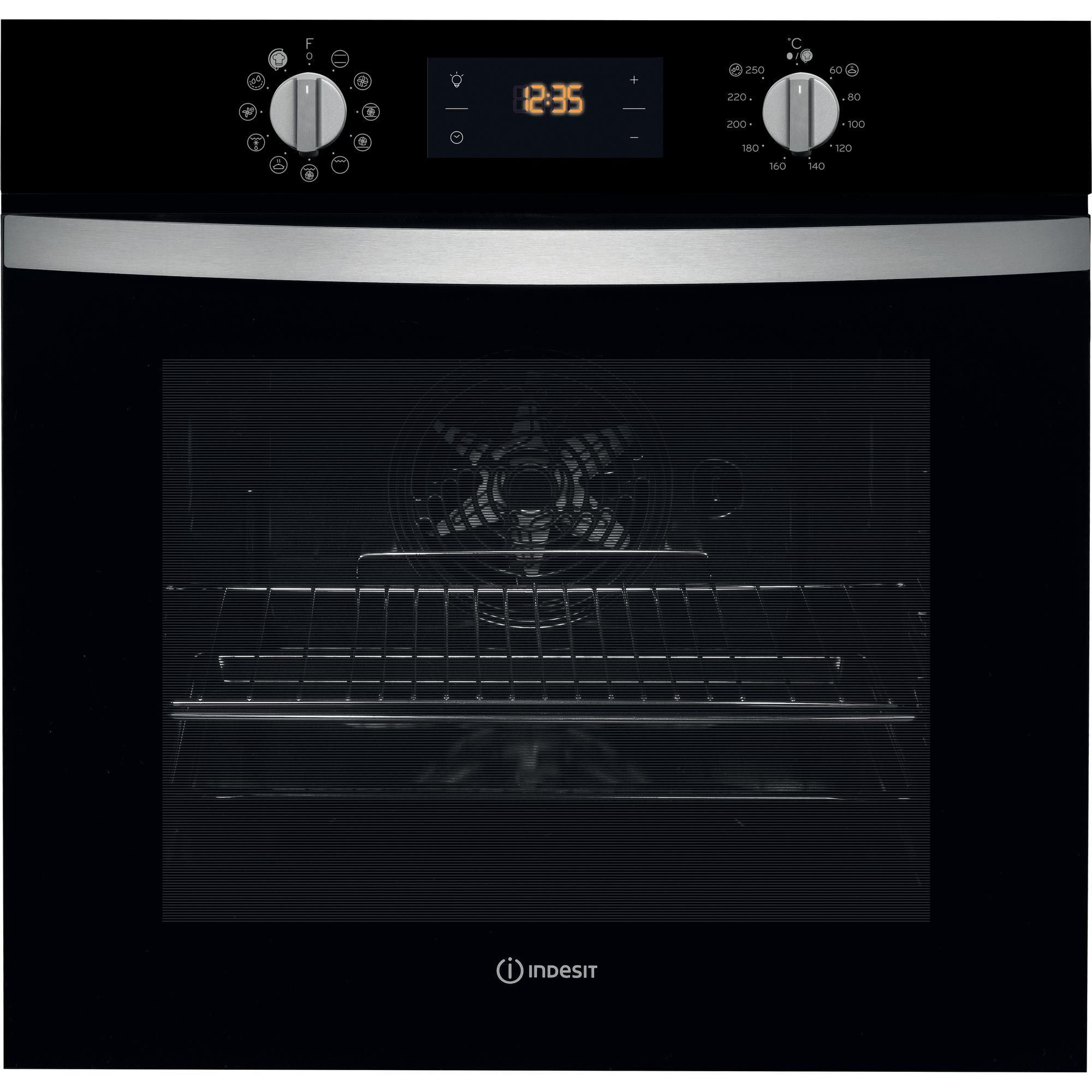 Indesit IFW 4844 H BL - Inbouw oven - Zwart - A+