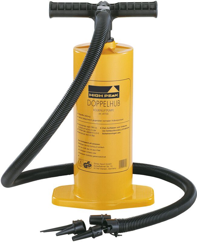 High Peak Double Action Pump