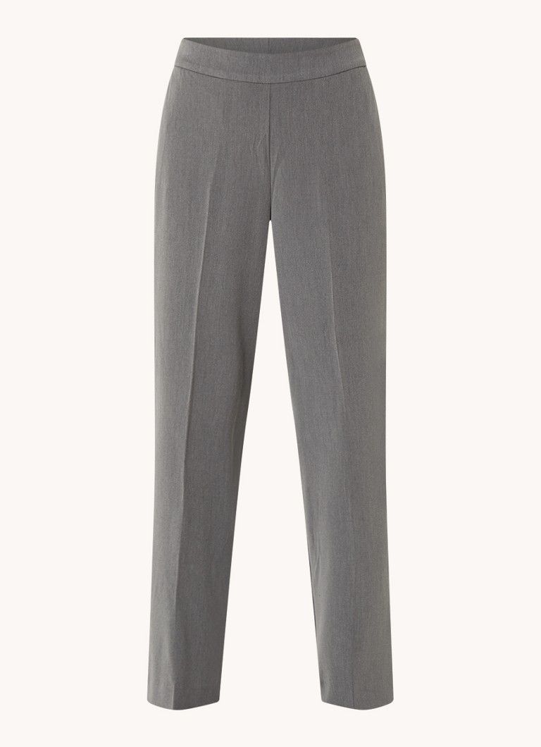 Selected Femme Tara Mid Waist Loose Fit Trousers with Pockets