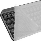 kwmobile Keyboard Cover for Logitech MX Mechanical, US English QWERTY – Transparent