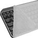 kwmobile Keyboard Cover for Logitech MX Mechanical, US English QWERTY – Transparent