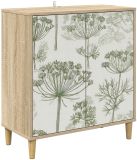 vidaXL Dressoir GOTHA Sonoma, 69 x 33 x 75 cm, bewerkt hout