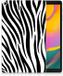 B2Ctelecom Samsung Galaxy Tab A 10.1 (2019) Tablethoesje Design Zebra