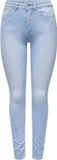 ONLY ONLBLUSH HW SKINNY ANK DNM REA008 NOOS Jeans Dames W30 X L30 Lichtblauw Denim