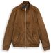 Tom Tailor Blouson-jas in suède-look - Maat S - coffee liqueur brown