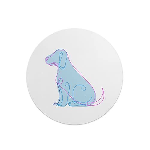 Questo Casa Ronde digitaal bedrukte muismat - 22 cm