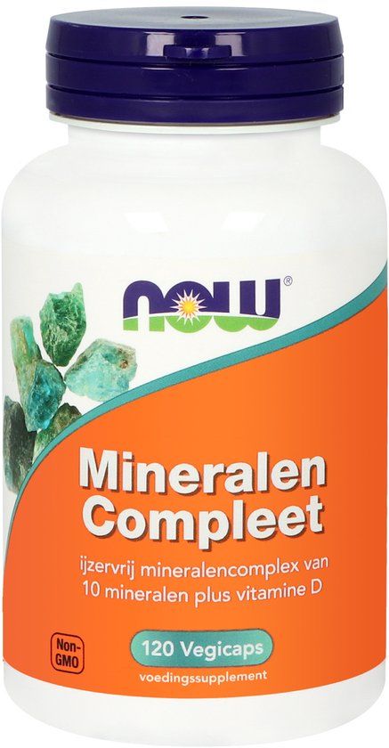 NOW Mineralen Compleet 120 Vegetarische Capsules