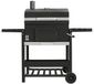 MonsterShop Monster Group BV Houtskool BBQ XL - 57 x 41,5 cm grilloppervlak - zwart - incl. rookhout