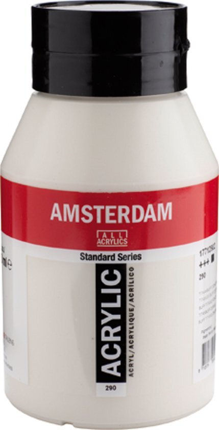 Amsterdam Acrylverf 290 Titaanbuff Donker 1L