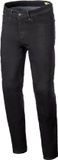 Alpinestars Radium V2 Denim Motorfiets textiel broek Zwart Maat 38