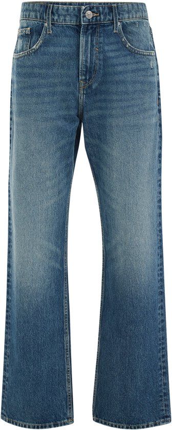 WE Fashion Heren Relaxed Fit Jeans Dark Blue W36/L32