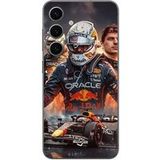 Samsung Galaxy S24 hoesje Max Verstappen F1 kunst behang Maniacase