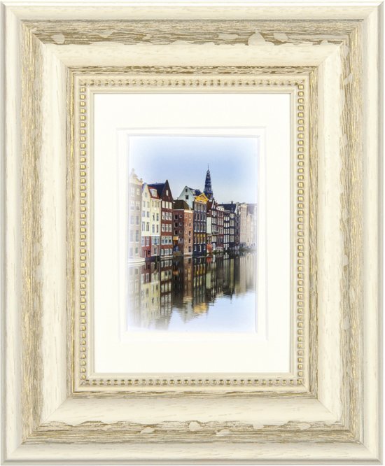 Henzo CAPITAL AMSTERDAM - Fotolijst - 13 x 18 - Fotoformaat 13 x 18 / 9 x 13 cm - Wit
