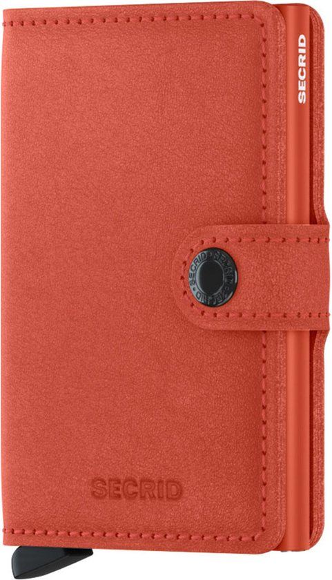Secrid Miniwallet Original - Oranje - Kunstleer - Kaarthouder