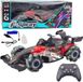 LEAN TOYS F-spray voiture télécommandée Rc Racer 1:10 Lumières Sons Vapeur Rouge
