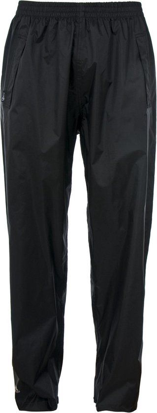 Trespass Adults Unisex Qikpac Overtrousers/Bottoms (Black)
