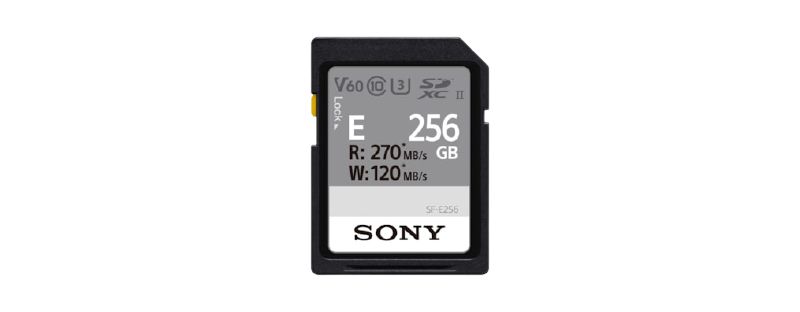 Sony SF-E256 - 256GB SDXC UHS-II Class 10 Memory Card