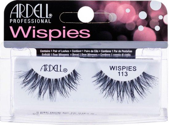 Ardell Invisiband Lashes 113 - Black - Nepwimpers - 1 paar