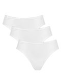 Sloggi 3-pack Tai slips voor dames, wit