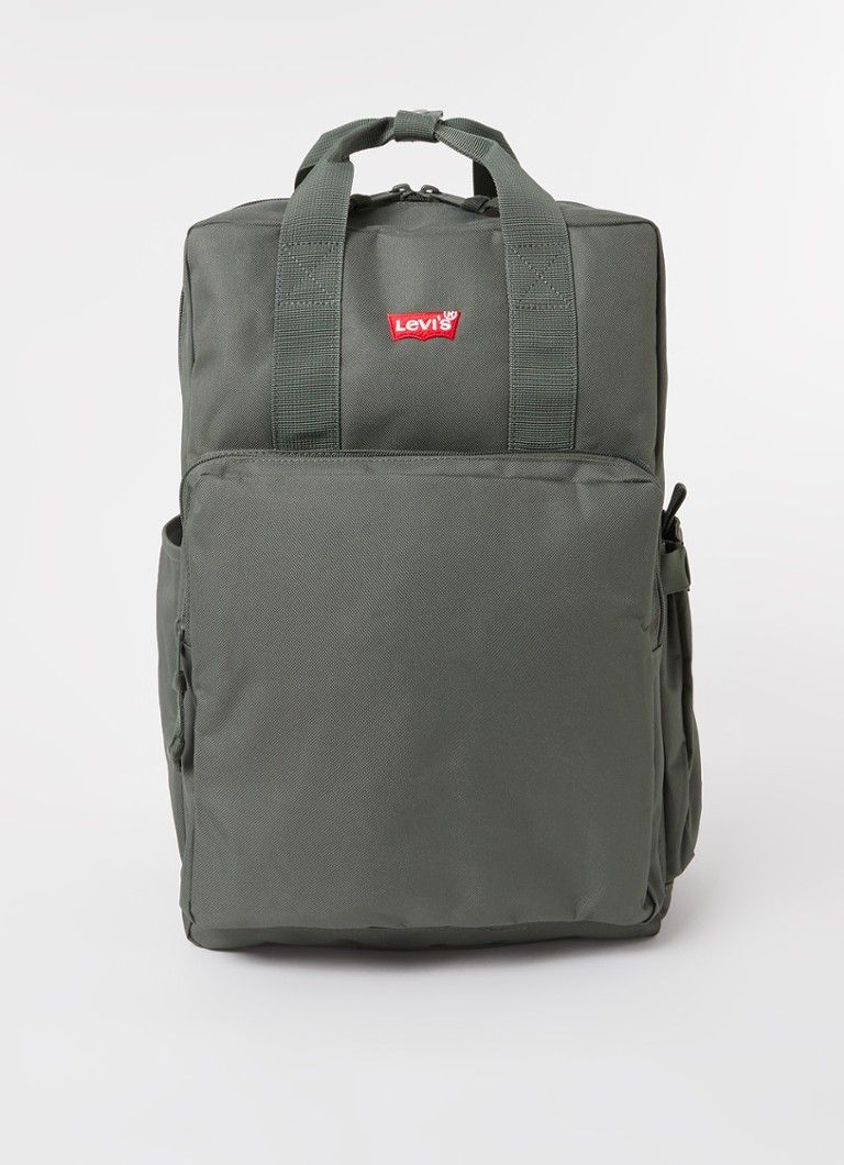 Levi's L-Pack Large rugzak - Bronsgroen - 14 inch laptopvak