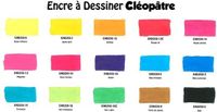 Cleopatre EAD500-14 hobbyverf Verf op waterbasis Rood 500 ml 1 stuk(s)