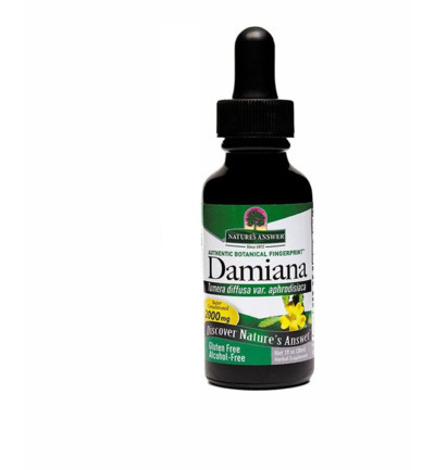 Natures Answer Damiana extract 1:1 alcoholvrij 2000 mg 30ML