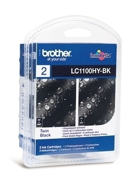 Brother LC-1100HYBKBP2 duo pack / zwart