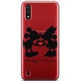 ERT GROUP mobiel telefoonhoesje voor Samsung A01 origineel en officieel erkend Disney patroon Mickey & Minnie 003