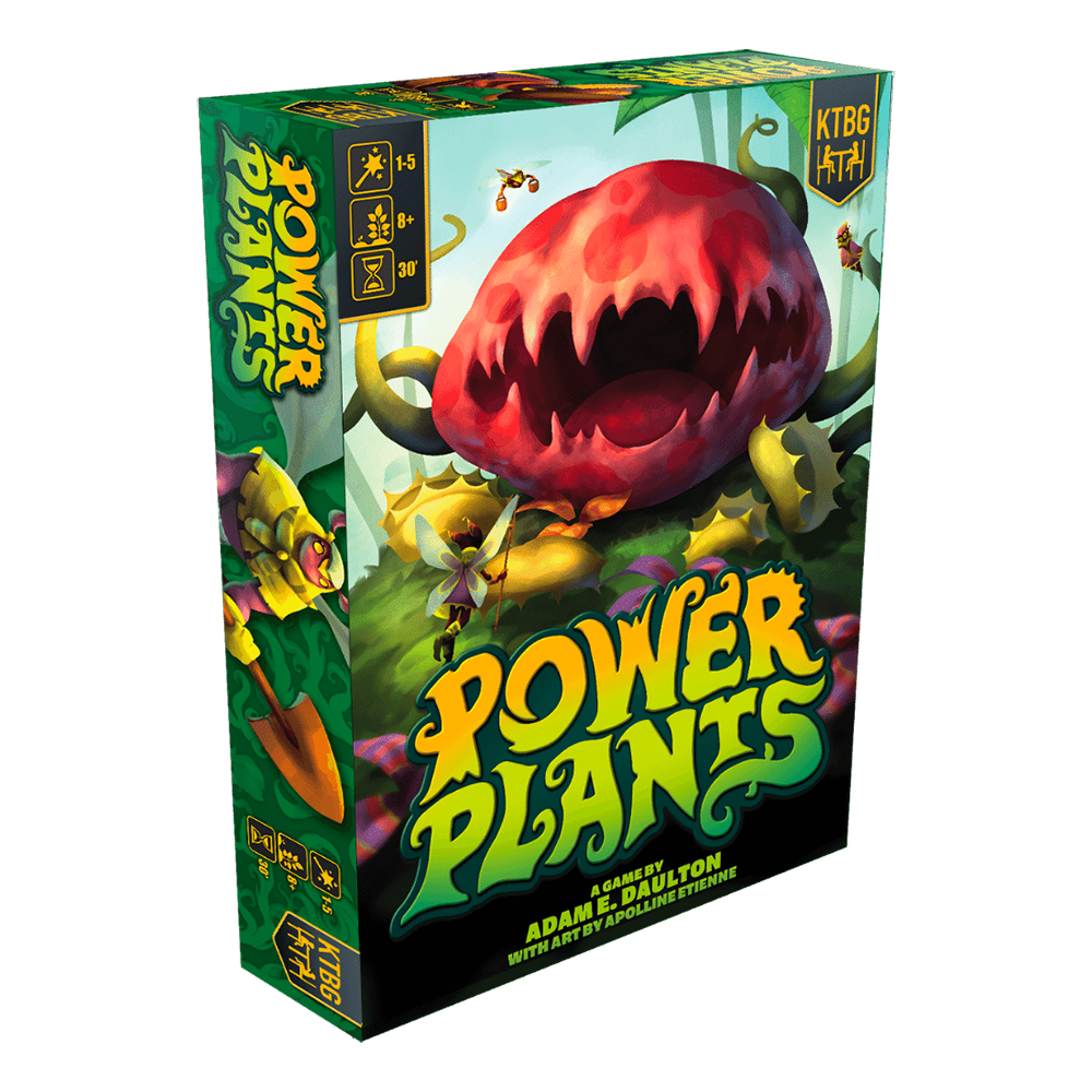 Kids Table Board Games Power Plants Deluxe Edition