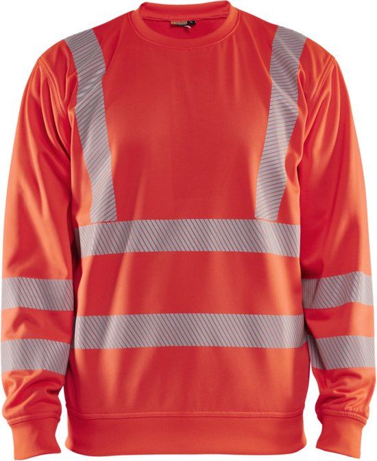 Blåkläder High-Vis Sweatshirt 3562-2538 - High Vis Rood - M