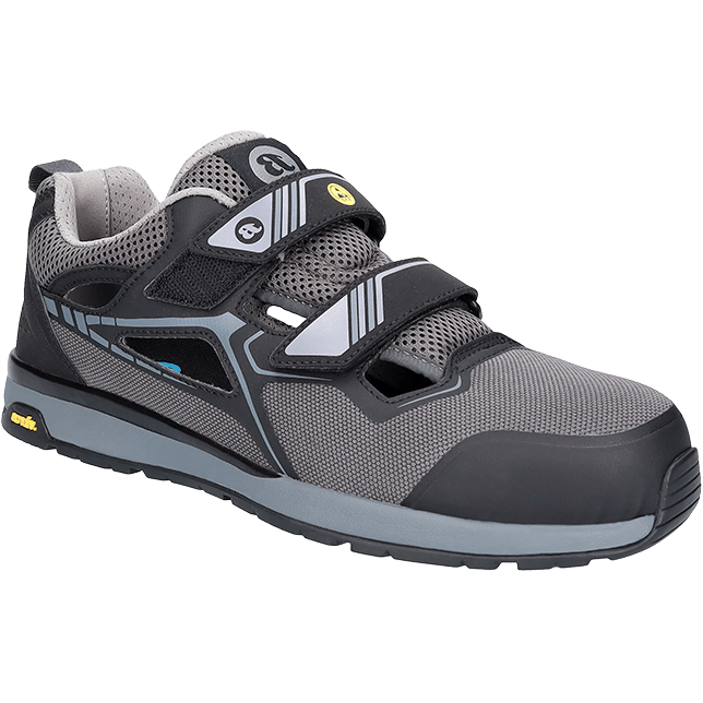Bata Open Laag Sandaal S1P | Grijs | Maat 37