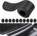 Semsen Protection pare-chocs en caoutchouc pour porte de voiture et pare-chocs - Jeu de 10 amortisseurs - Convient pour Mercedes Classe G W463 - Noir