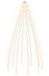 vidaXL Kerstlampjes - 180 LED's - Warmwit - 180 cm