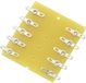 TRU COMPONENTS Soldeerlijst Dubbele rij Totaal aantal polen 10 Epoxide (l x b x h) 43 x 38 x 1.6 mm 1 stuk(s)