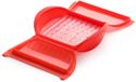 Lékué Cocotte vapeur pour 3-4 personnes avec guide espagnol rouge