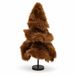 Decoris Boom kunstbont d33h60cm chocolade bruin
