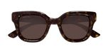 Gucci GG1828S Lunettes de Soleil Femme Havane Rondes Marron 49mm