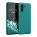 kwmobile telefoonhoesje geschikt voor Xiaomi Mi 11i / Poco F3 - Hoesje voor smartphone - Back cover in mat petrol