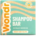 Wondr Shampoo Bar - Ocean Breeze - Vet & Futloos Haar - 55g Duurzame Soap Bar - Aanbevolen door Apothekers