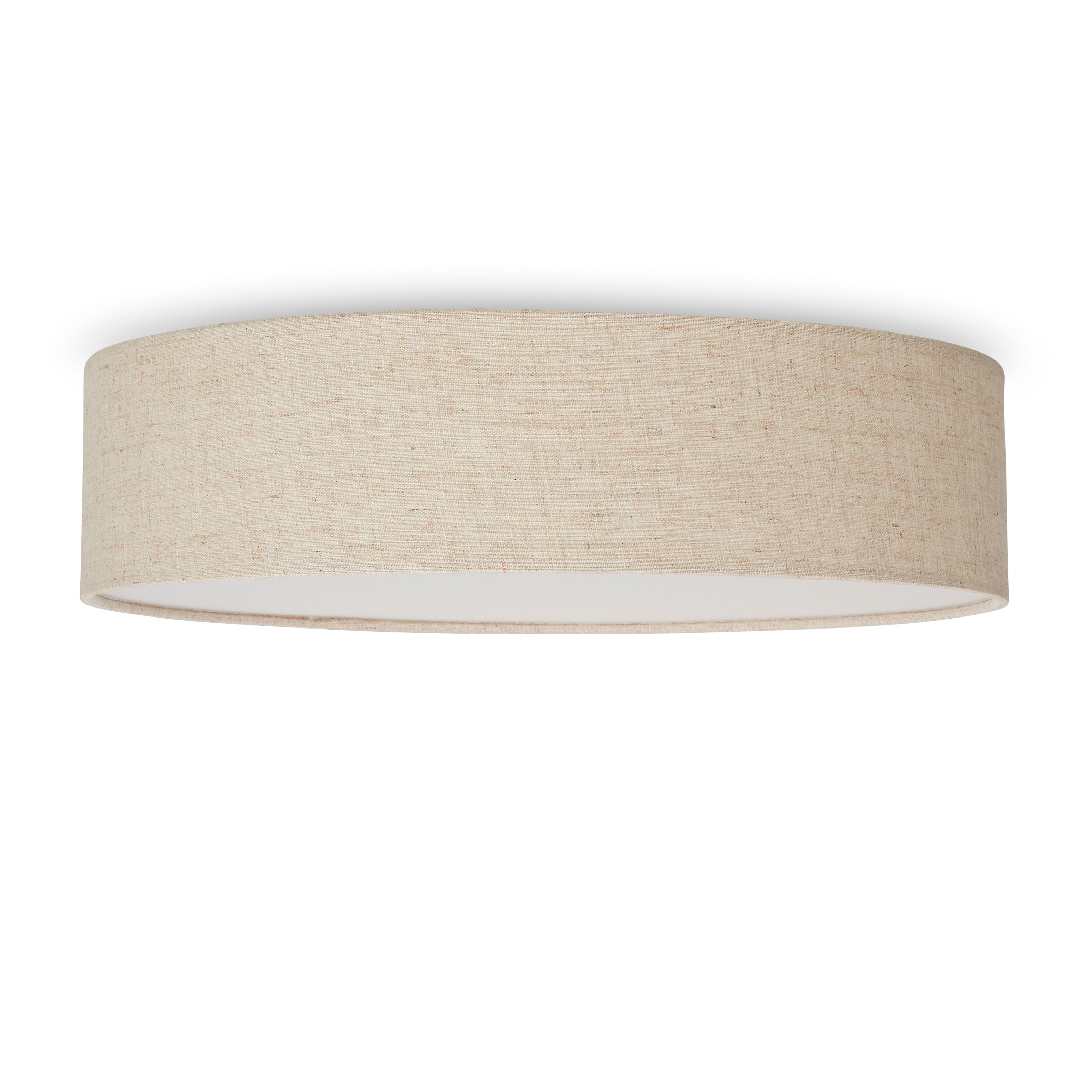 Smartwares IDE-60059 Plafondlamp - Linnen - Ø 40 cm - E14 - Grijs