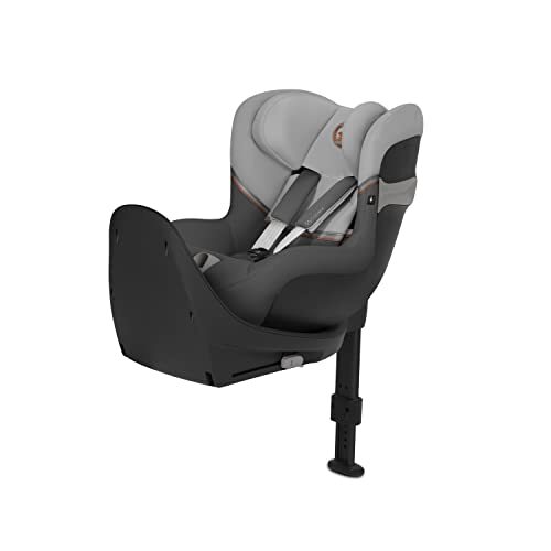 Cybex Gold kinderautozitje Sirona S2 i-Size, Van ca. 3 maanden tot 4 jaar, Max. 18 kg, SensorSafe compatibel, Lava Grey grijs