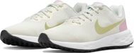 Nike Revolution 6 NN Unisex Lage Sneakers Maat 38 Off White Roze Groen