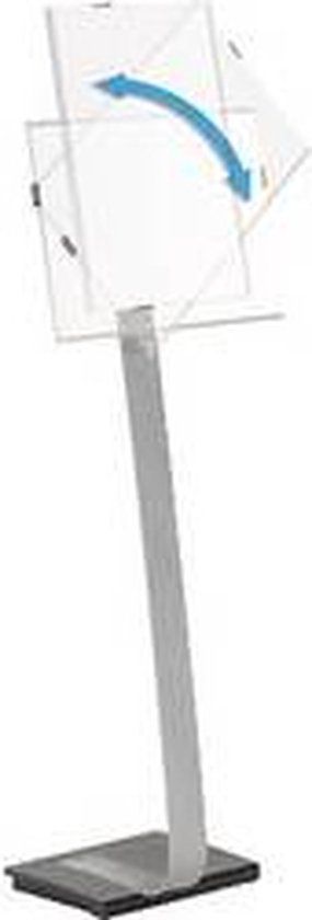 Durable info standaard - Zilver - Liggend en staand A3 formaat