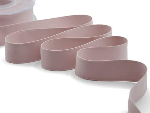 Formoso Dubbel satijnen lint, mat, decoratie voor gastgeschenken, poeder, dikte 2,5 x 20 m, Art A400.25.552