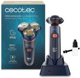 Cecotec Elektrisch Scheerapparaat PrecisionCare Aluminium Pro Blauw Titanium LCD 80min IPX6