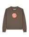 Watapparel Sweatshirt 'Countryside 01' bruin / poederroze