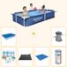 Bestway Rechthoekig Steel Pro Zwembad - 221 x 150 x 43 cm - Blauw