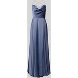 Vera Mont Avondjurk voor dames, steenblauw, 40